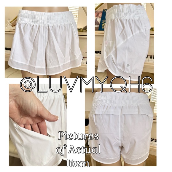 Athleta Racer Run Shorts🎉2X HP🎉 - Picture 2 of 5